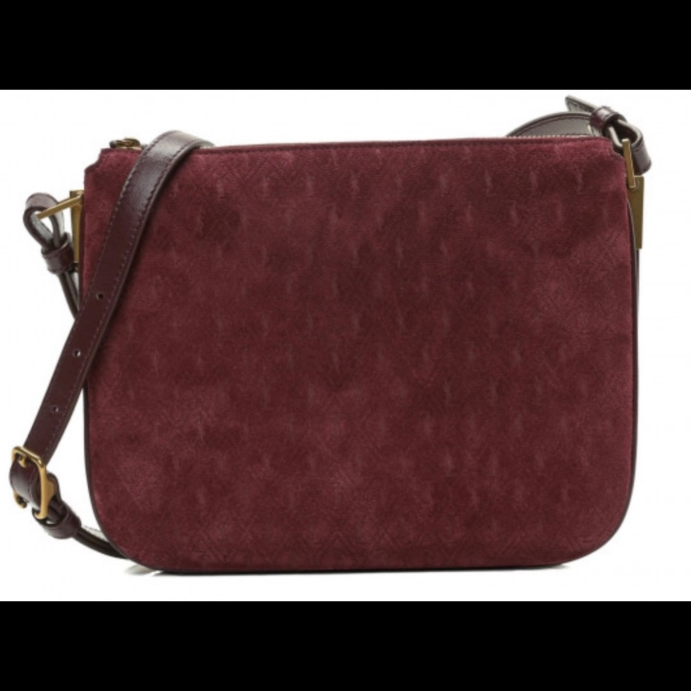 Saint Laurent Monogram Suede Cross-body - Picture 6 of 10